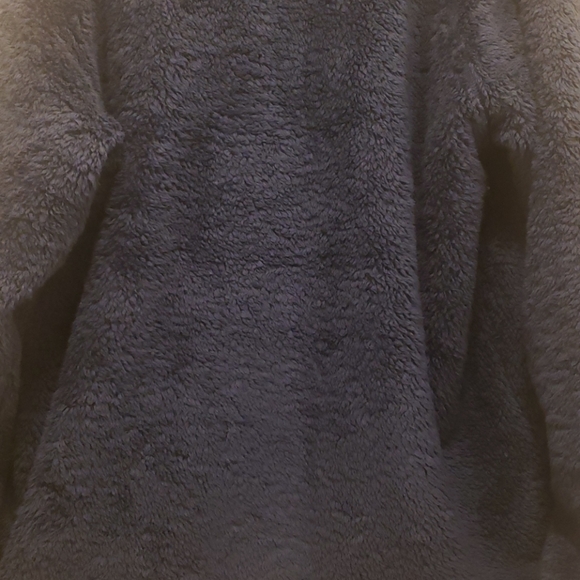 Butter Sherpa Zip Jacket with Mesh Lining - Picture 7 of 8